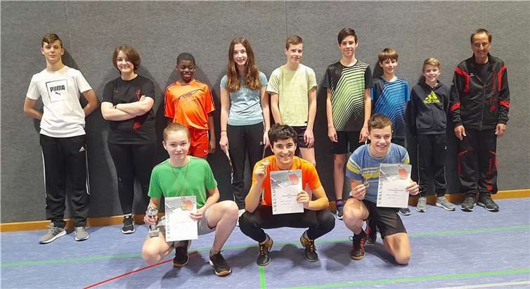 Die Sieger bekamen jeweils eine Siegerurkunde sowie die entsprechenden Medaillen in Gold, Silber und Bronze überreicht.  Foto: privat