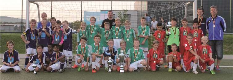 Die Sieger der E-Junioren.