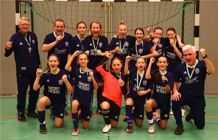 Die Sieger der Hallenmasters bei den C-Juniorinnen: MSG Ahrbach-Montabaur.