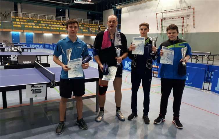 Die Sieger der Herren bei den Verbandsmeisterschaften. privat