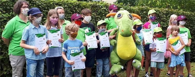 Die Sieger der großen Kuscheltier-Rallye in Rheinbach. Fotos: privat