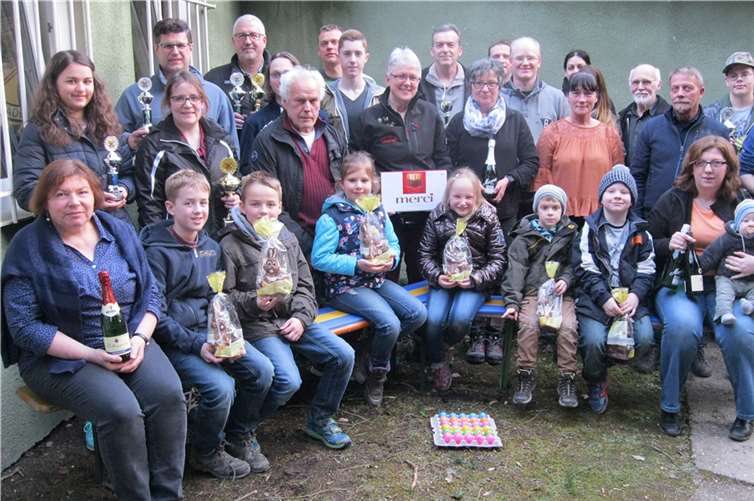 Die Sieger der verschiedenen Klassen und Disziplinen.privat