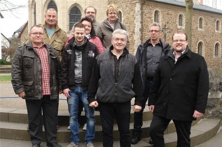 Die Sieger des Boule-Turniers.