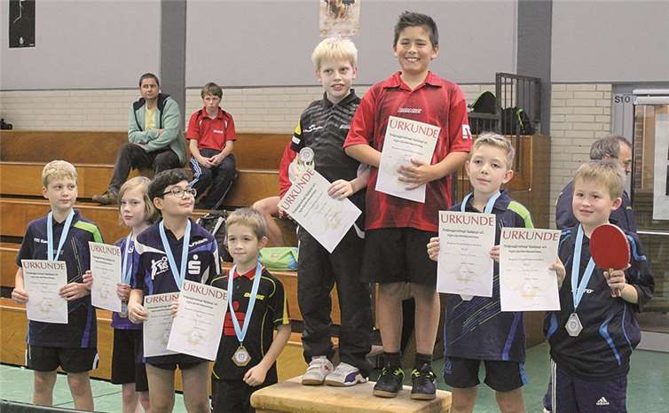 Die Sieger des C-Schüler-Doppels.privat