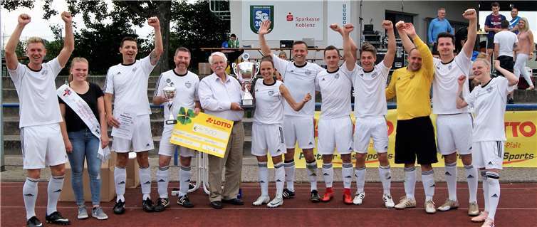 Die Sieger des Deutsche-Eck-Cups.Privat