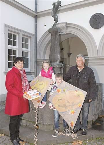 Die Sieger des Drachenwettbewerbs.Dietmar Guth