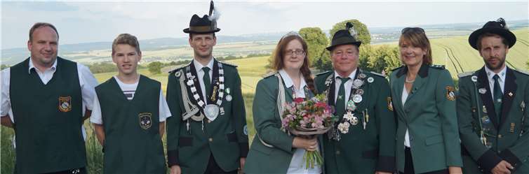 Die Sieger des Königsschießens in Einig.privat