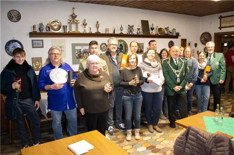 Die Sieger des Neujahrsschießens in Montabaur.  Foto: Jörg Kamp