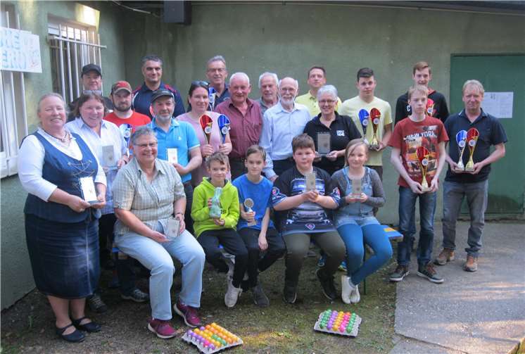 Die Sieger des Osterschießens 2019.Foto: privat