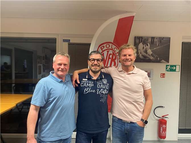 Die Sieger des „Sieben-Ström-Turniers“: Jörg Hermann, Wolfgang Janson und Heino Waldorf.