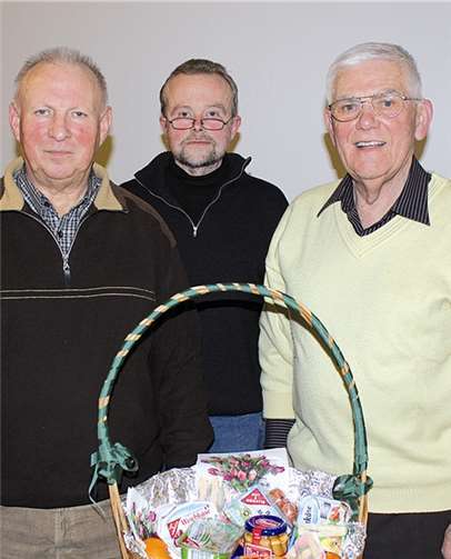 Die Sieger des Vorjahres (v.l.): Heinz Dufrain, Peter Bollig und Josef Wolking. privat