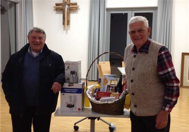 Die Sieger des letzten Turniers Toni Schickler (l.), Josef Wolking (r.). Privat