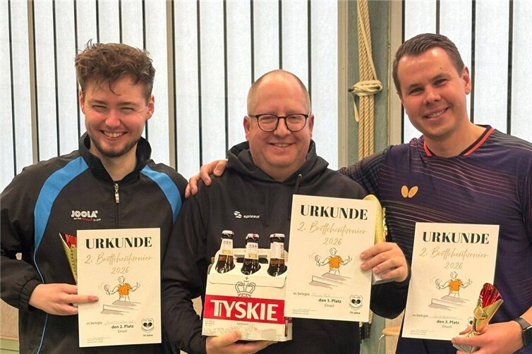 Die Sieger im Einzel