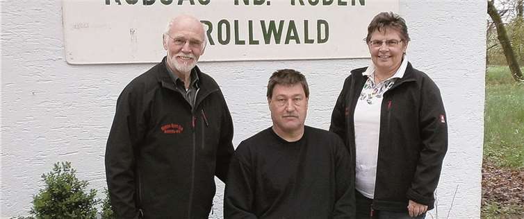 Die Sieger in Rollwald Robert Korden - Uli Krämer - Brigitte Arenz. privat
