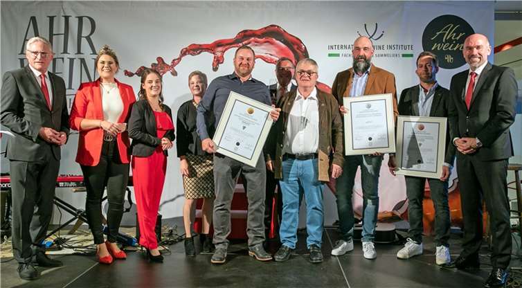 Die Sieger in der Kategorie Kultwein.