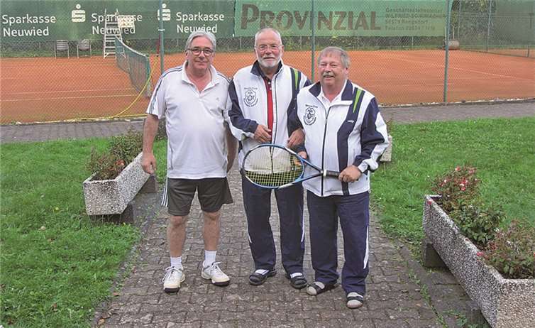 Die Sieger (v.l.): Harald Blum, Wilfried Ziß, Franz Knauer. privat
