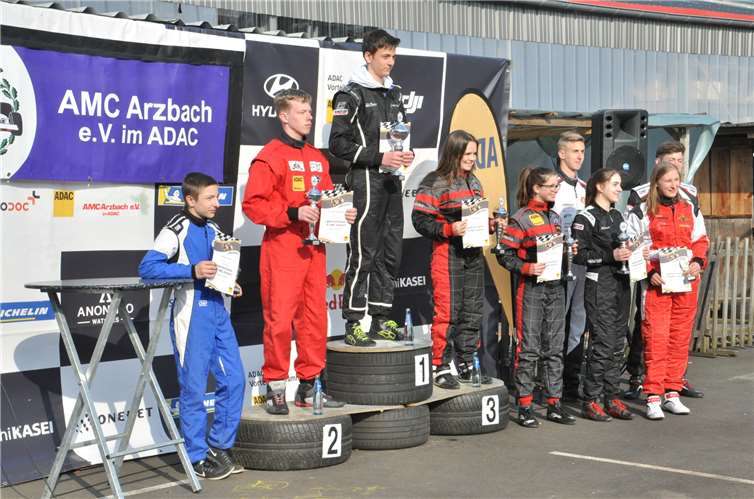 Die Siegerehrung der K5. Fotos: J. und M. Luecker (www.foto-shark.com)