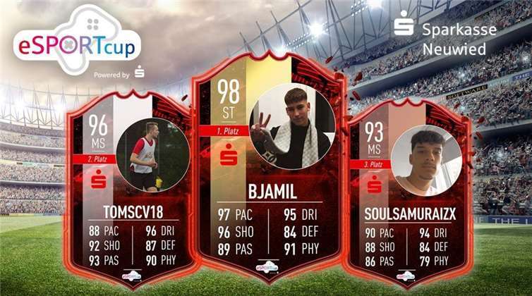 Die Siegerehrung des eSport-Cup der Sparkasse Neuwied. Foto: privat