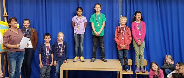 Die Siegerehrung durfte natürlich nicht fehlen.Foto: privat