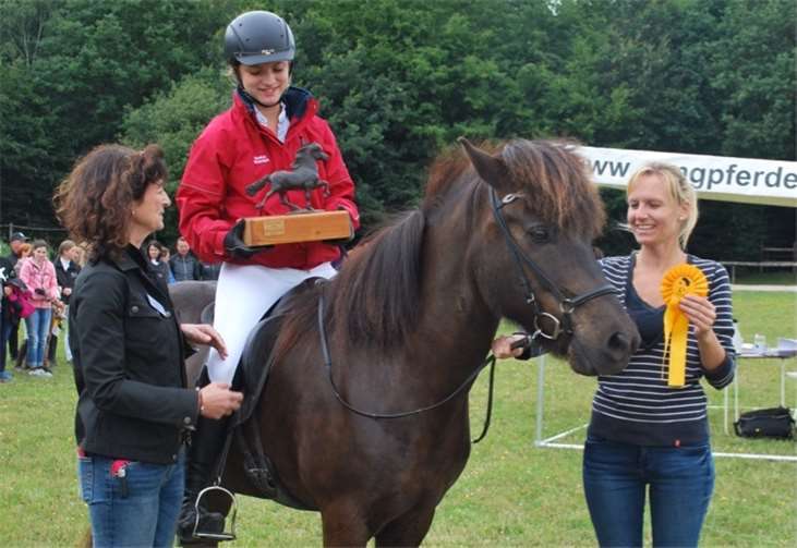 Die Siegerehrung durfte nicht fehlen.privat