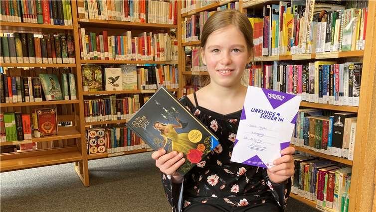 Die Siegerin. Foto: privat