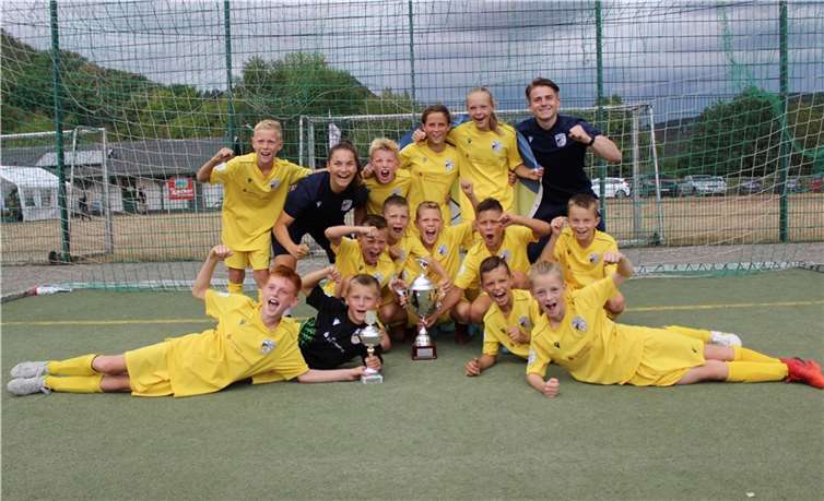 Die Siegermannschaft: Carl-Zeiss Jena. Fotos: privat