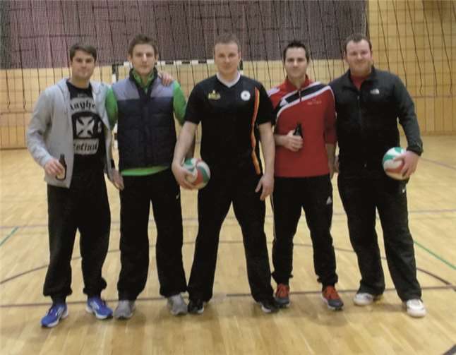 Die Siegermannschaft: Zum zweiten Mal, die Strackmänner. privat