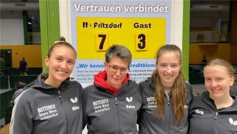 Die Siegermannschaft der 1. Damen.Foto: privat