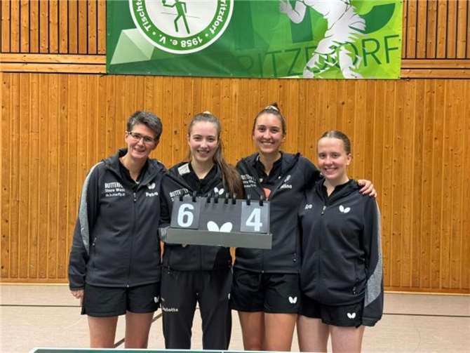 Die Siegermannschaft der 1. Damen.Foto: privat