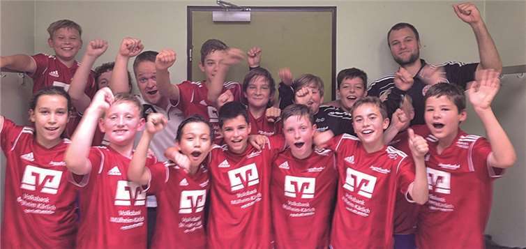 Die Siegermannschaft des JH Mülheim/Urmitz. privat