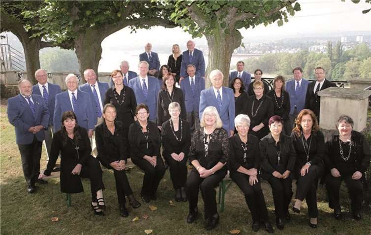 Die Singgemeinschaft Urbar bereitet sich auf die nächsten Konzerte vor.privat