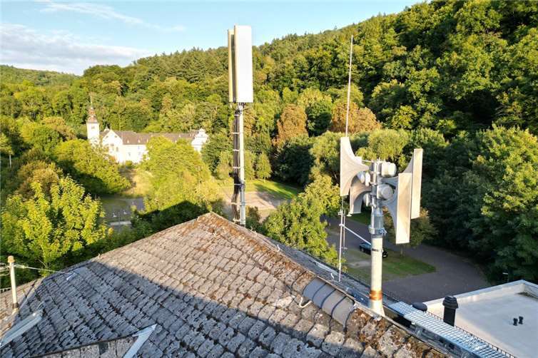 Die Sirene in Sayn. Foto: Stadt Bendorf