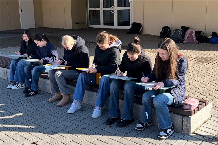 Die Sitztische im Einsatz