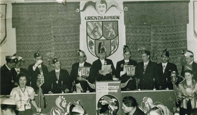Die Sitzung aus dem Gründungsjahr 1949 des Vereins.Foto: Archiv