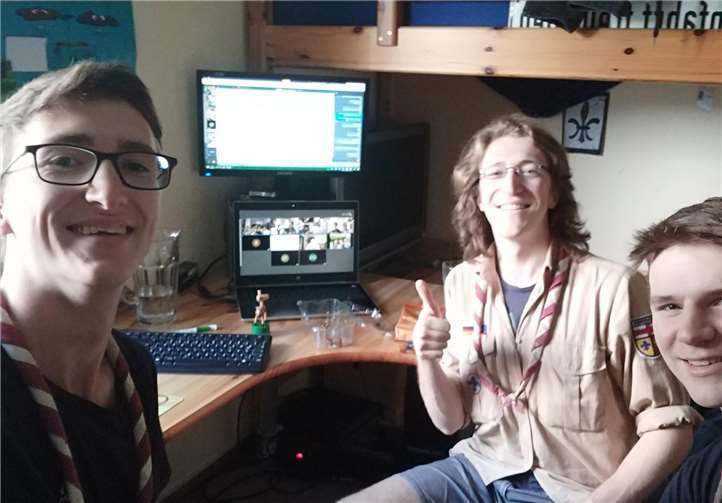 Die Sitzung fand dieses Jahr digital statt. Foto: privat