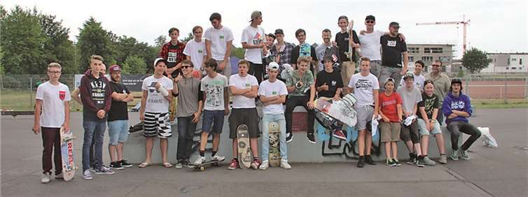 Die Skater begeisterten ihr Publikum mit ihren Runs und ihrem Mut. privat