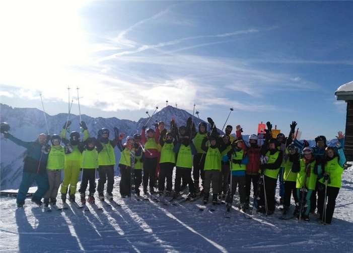Die Skifreizeit in Mallnitz im Kerntener Land begeisterte die Schüler/innen. privat