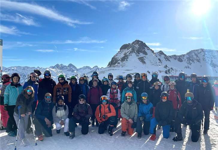 Die Skikurse des BvSG und KSG im österreichischen Kleinwalsertal. Foto: Heribert Heil
