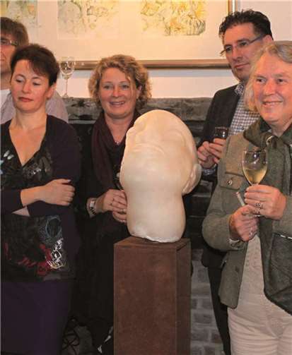 Die Skulptur "Suchbewegung" macht am 25. November Station in Adenau. privat