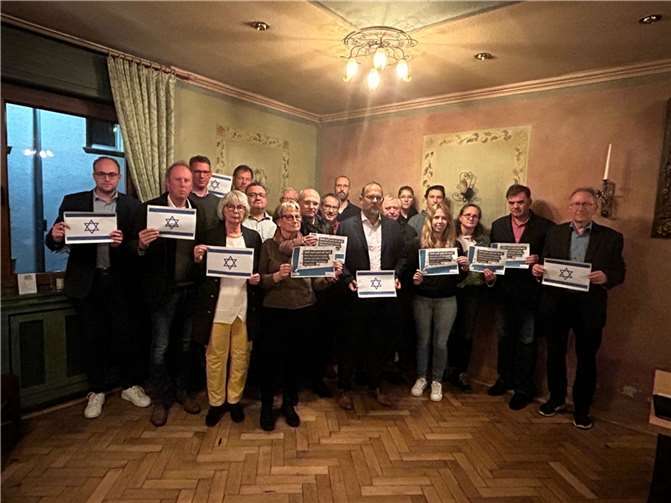 Die Solidaritätskundgebung mit Israel und Jüdinnen und Juden findet am Donnerstag, 9. November ab 18.30 Uhr auf den Neuwieder Luisenplatz statt. Quelle: CDU-Kreisverband Neuwied