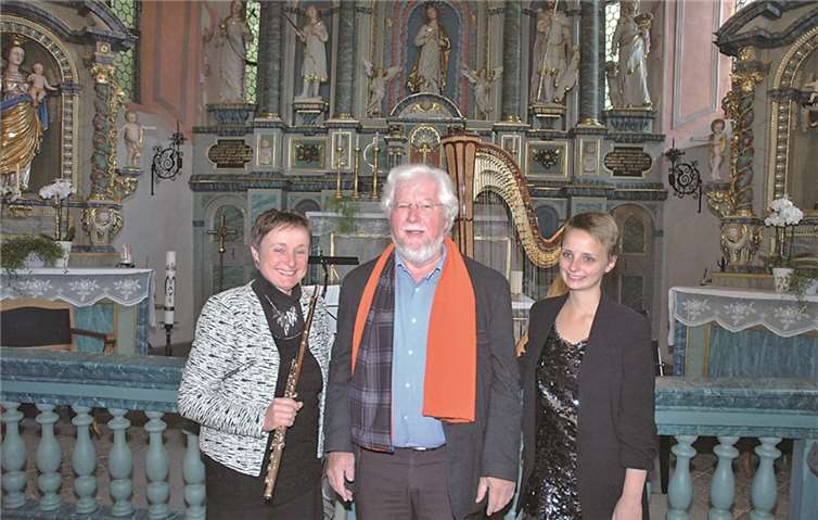 Orgel, Flöte und Harfe erklangen 