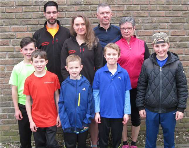 Die Sommerbiathleten des BSC Adenau in Brenig.Foto: privat