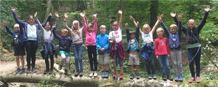 Die „Sonne-Wasser-Wald-Spiel-Ferien“ waren ein voller Erfolg. privat