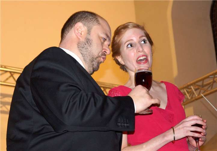 Die Sopranistin Kathelijne Wagner und Tenor Daniel Käsmann brillierten in drei Duetten sowie als Solisten. Fotos: TT