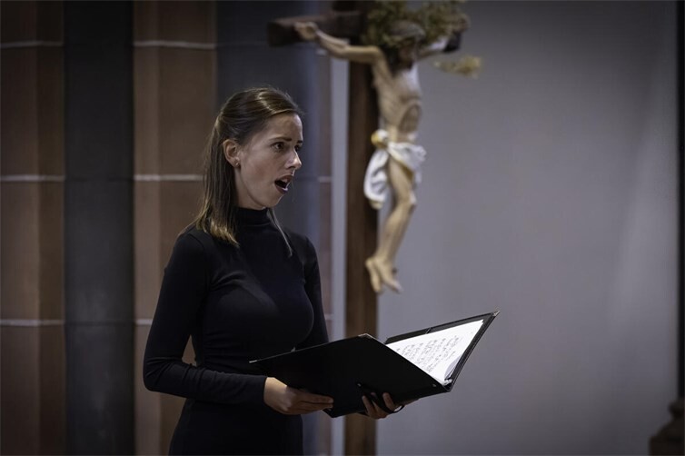 Die Sopranistin Marie-Louise Mensch animierte das Publikum mit ihrem brillanten Gesang zum Sonderapplaus