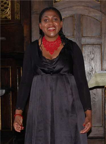 Die Sopranistin Marielle Noelle Kaiser.