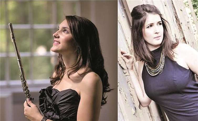 Die Sopranistin Sandra Schares und die Flötistin Miriam Rozendaal sind in der Ipplendorfer Kirche zu Gast.privat