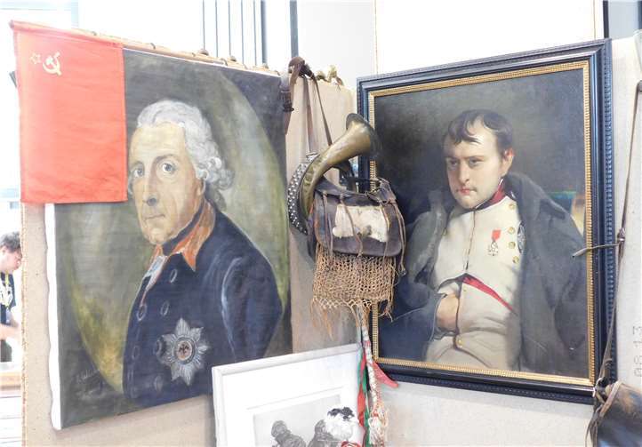 Die Sowjetunion gab es zu Zeiten von Friedrich dem Großen und Napoleon noch nicht.
