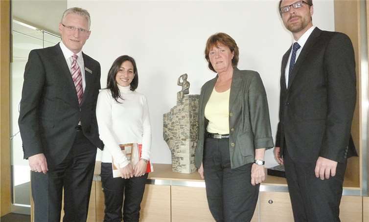 Die Spanierin Laia Gregori wird ein Betriebspraktikum bei der Kreissparkasse beginnen. privat