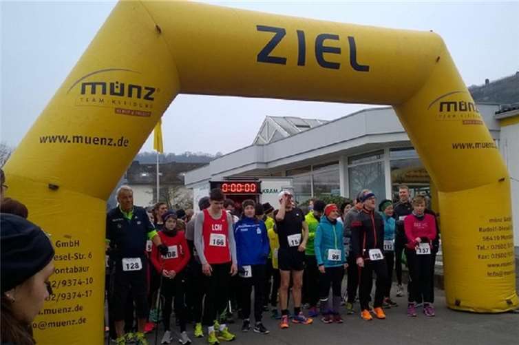 Die Spannung am Start.... privat